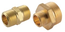 Raccords filetés laiton